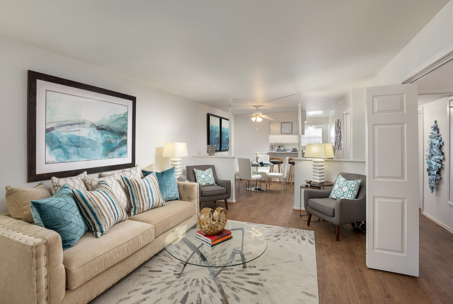 The Colony Oaks, apartamentos en Bellaire, Houston, TX - interior del apartamento foto 1